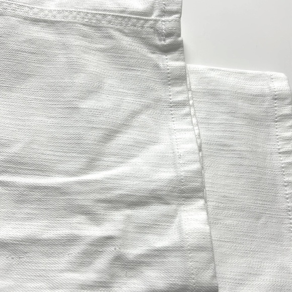 Host Pick NORTHERN Reflections Town Mid Rise White Denim Jeans Pants Siez 18P - Picture 10 of 12